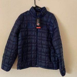 Navy Lightweight Down Jacket